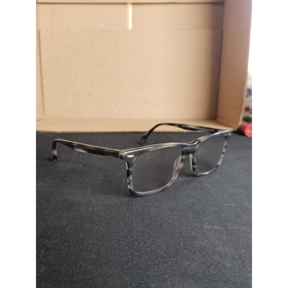 STATE Optical Co Harlem Graystone Eyeglass Frames 56-18-150 Full Rim Made USA